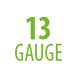 13 Gauge knit of gloves (fine knit)_