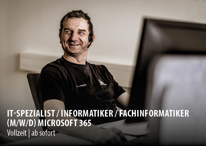 IT-Spezialist / Informatiker / Fachinformatiker (m/w/d) Microsoft 365