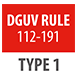 Reguła DGUV 112-191_