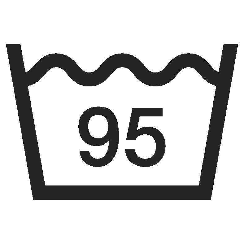 Machine wash 60°C